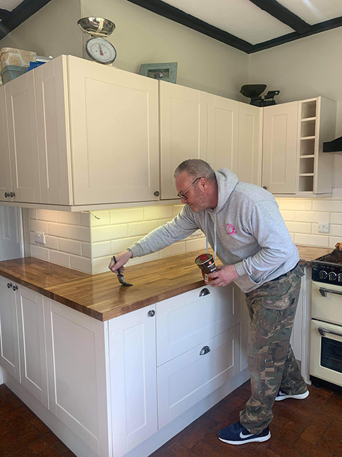 New oak kitchen worktop 4